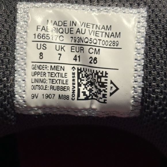 Converse x Tinker Hatfield Converse Star Series BB Mid Men Size 8 Woman Size 10 - Picture 9 of 9